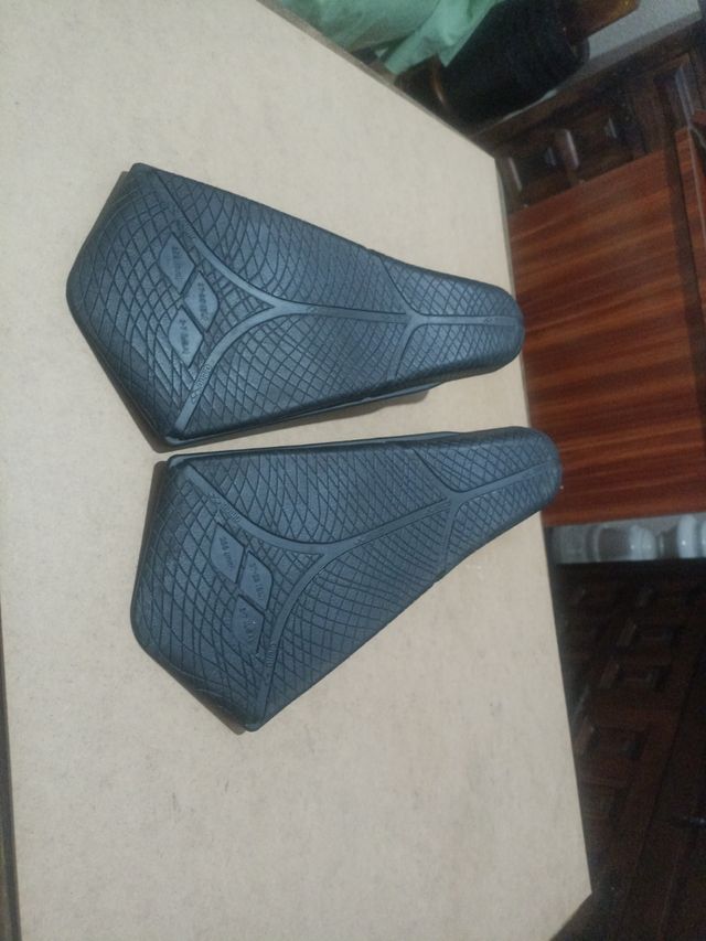 Aletas de natación. 