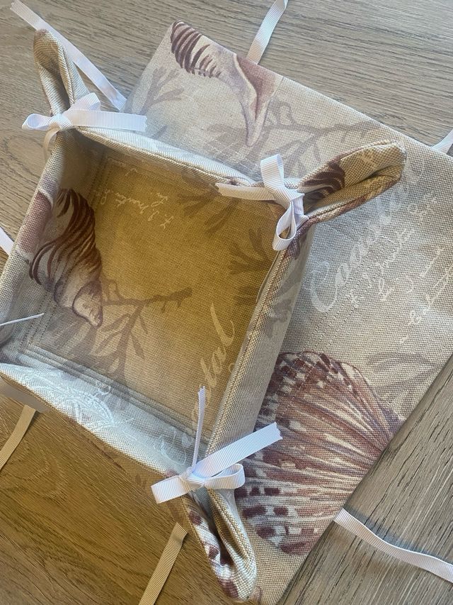 Coppia di Porta tovaglioli conchiglie