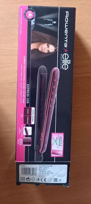 Rowenta Elite Plancha De Pelo Rowenta Express Liss Sf4012f0