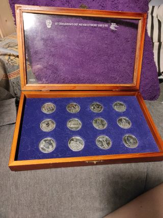 Monedas centenario Real Madrid