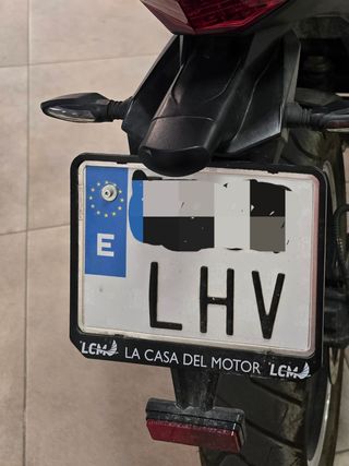 Moto eléctrica Ebroh Bravo GLE roja