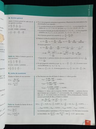 Matemáticas 1 Bachillerato 