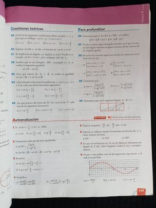 Matemáticas 1 Bachillerato 