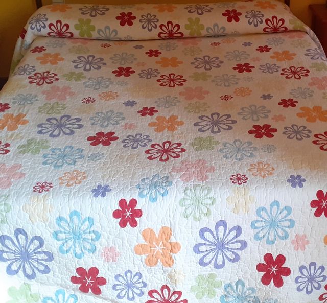 Colcha de verano otoño reversible