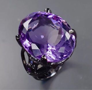 Anillo Amatista Natural 30 quilates