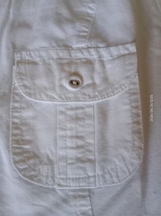 Camicia bianca manica lunga donna