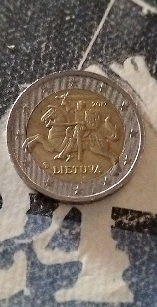 Moneda de 2€ de Lituania 2017