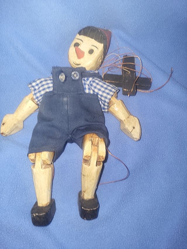 Marioneta pinocho vintage