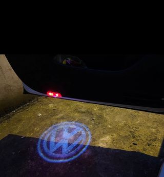 VOLKSWAGUEN LUZ CORTESÍA LOGO VOLKSWAGUEN 2 uds
