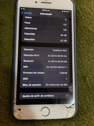 Iphone 8 plus 64 gb