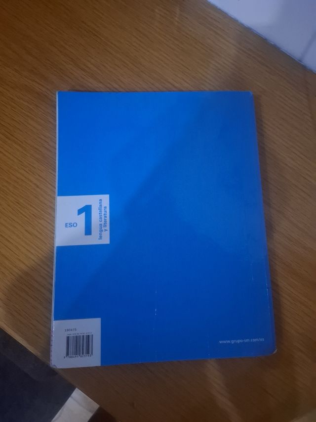 Libro lengua castellana 1°ESO