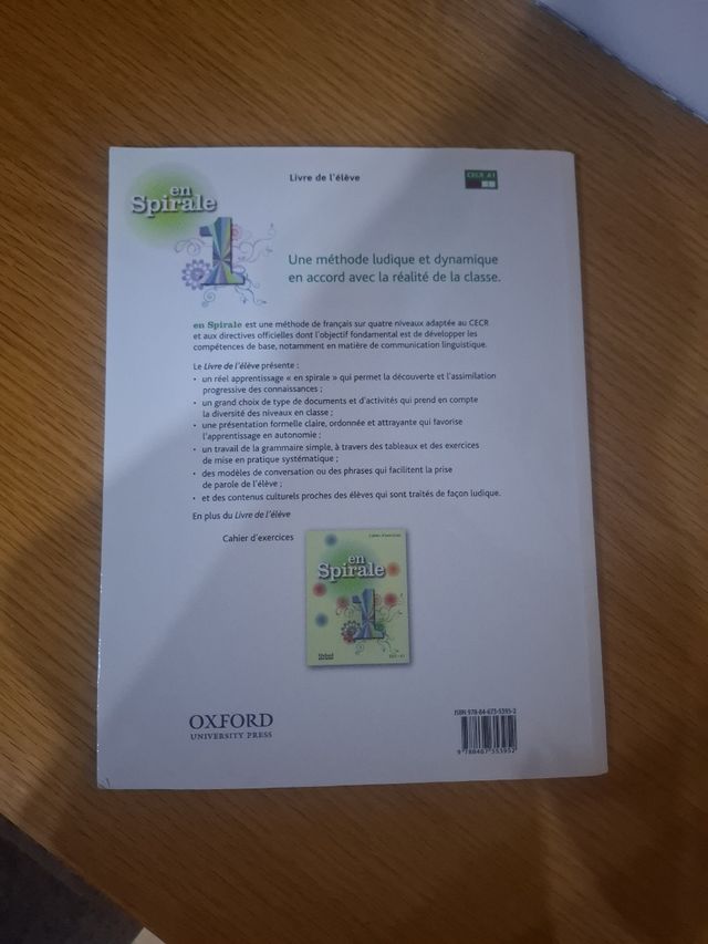 Libro Francés Oxford 1°ESO