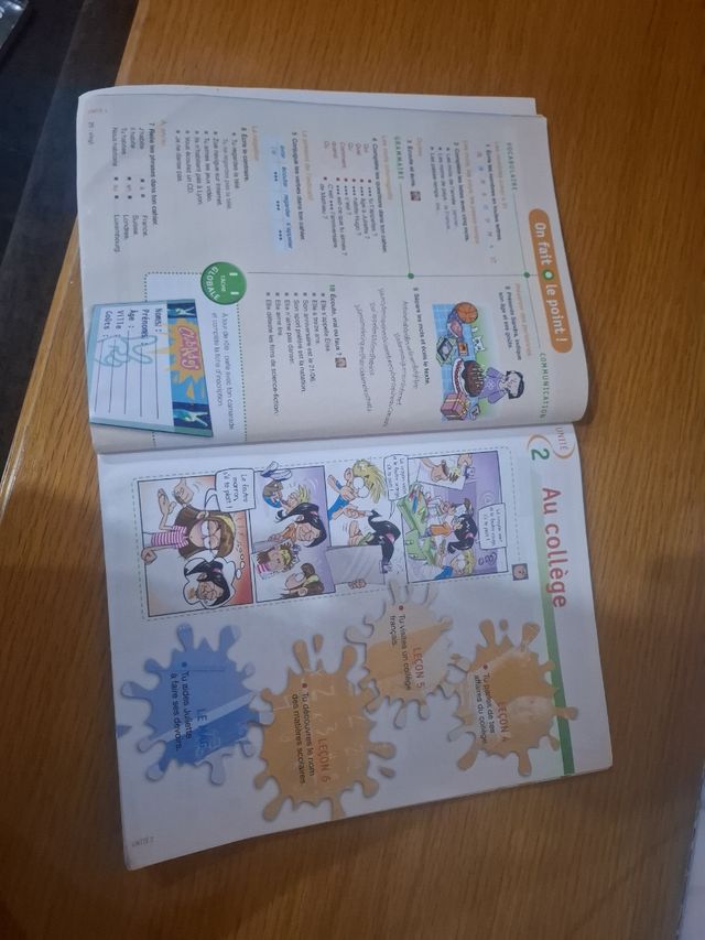 Libro Francés Oxford 1°ESO