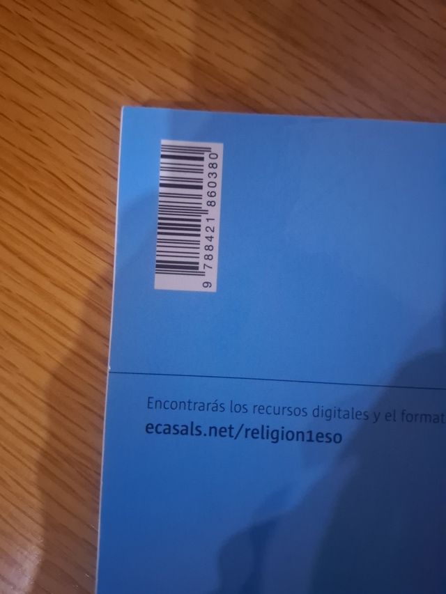 Libro religión Casals 1°ESO