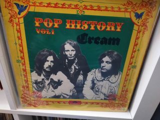Cream Pop History Eric Clapton 2Lps Rock
