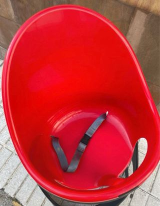 Trona Bebe Roja y negra