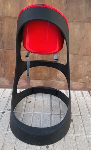 Trona Bebe Roja y negra