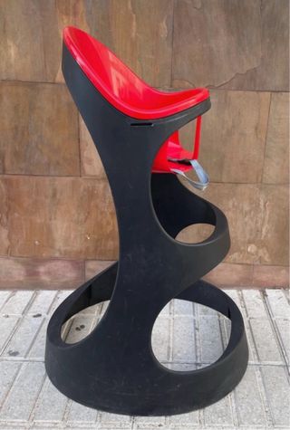 Trona Bebe Roja y negra