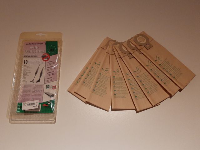 8 sacchi scopa elettrica Imetec Ariete Severin