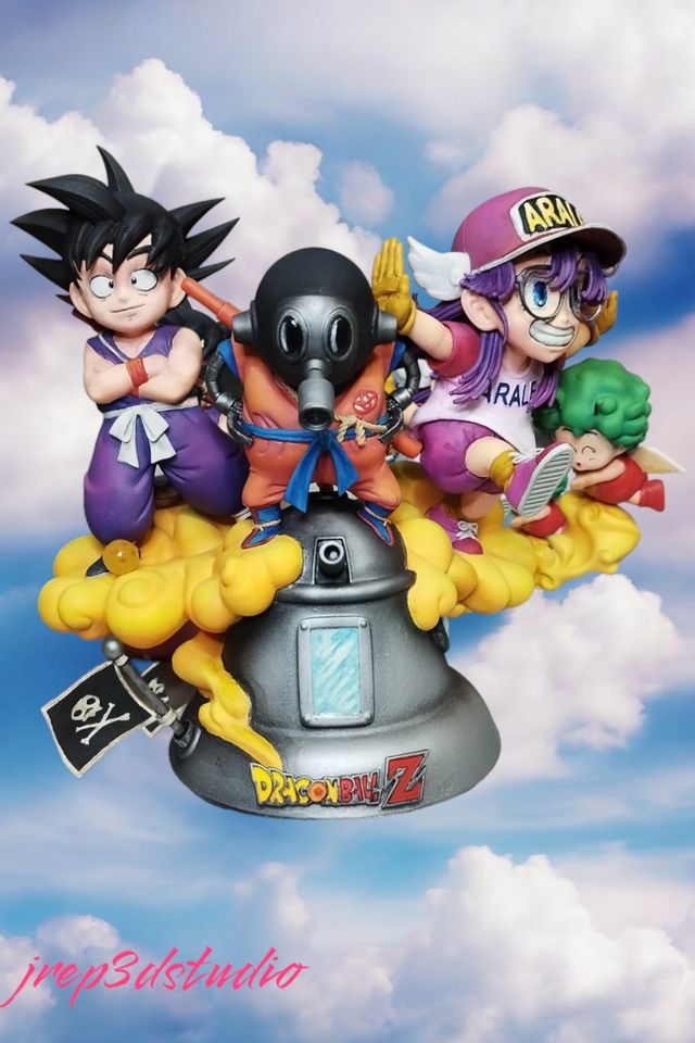 Diorama Toriyama, Goku, Arale