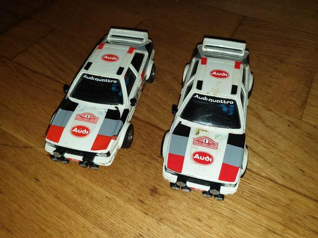 Pareja Audi quattro 80 EXIN