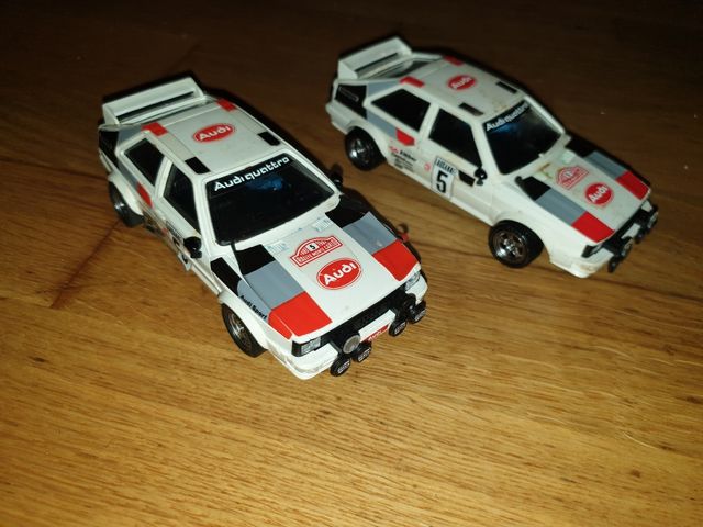 Pareja Audi quattro 80 EXIN