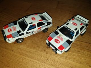 Pareja Audi quattro 80 EXIN