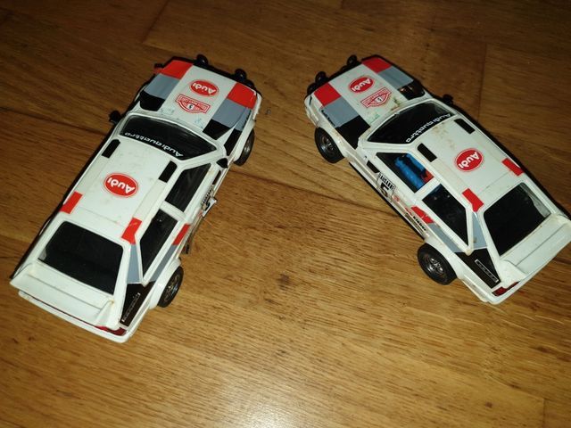 Pareja Audi quattro 80 EXIN