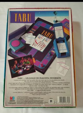 Gioco da tavolo Taboo 90s