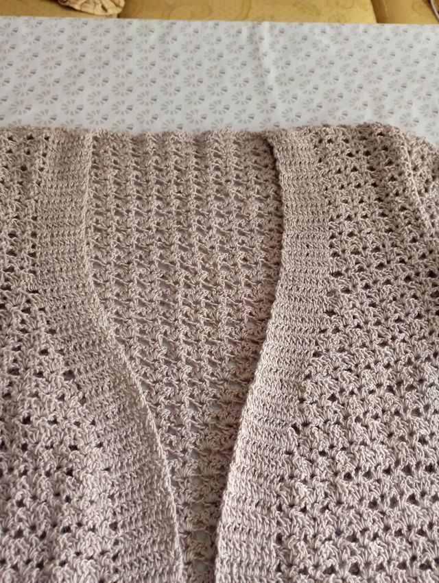 Chaqueta hecha a mano