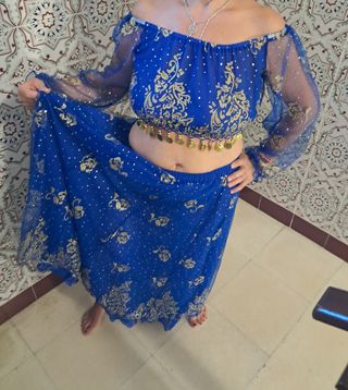 Traje danza del vientre 