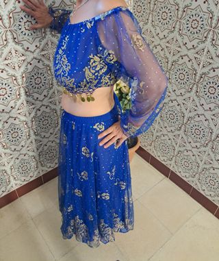 Traje danza del vientre 