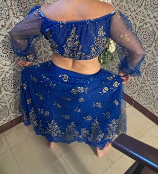 Traje danza del vientre 