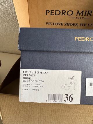 Sandalias nuevas Pedro Miralles talla 36