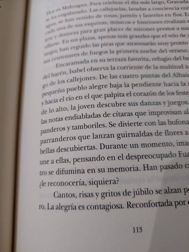 Los amantes de Granada. Laurence Vidal.