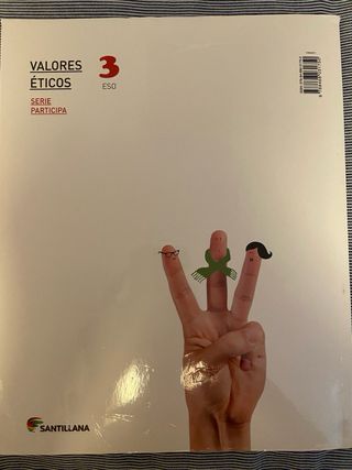 Libro de valores eticos 3 ESO