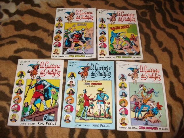 EL GUERRERO DEL ANTIFAZ - Varias colecciones comic