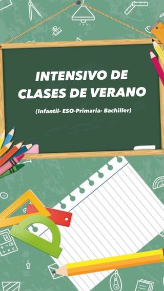 Clases intensivas verano