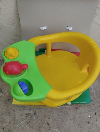Asiento bebé para la bañera, nuevo 