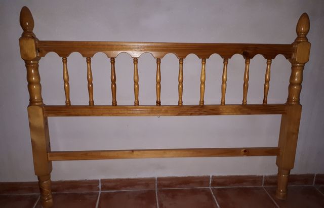 Cabecero cama 140 de pino