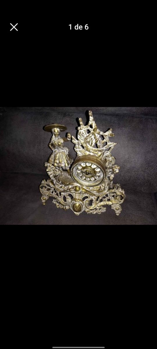 Vendo relojes de. bronce antiguos