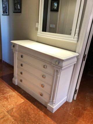 Se Restauran muebles cambio de color