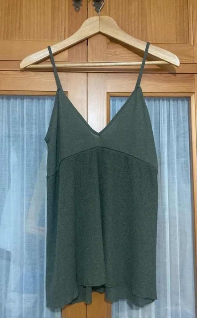 Blusa de tirantes de Zara