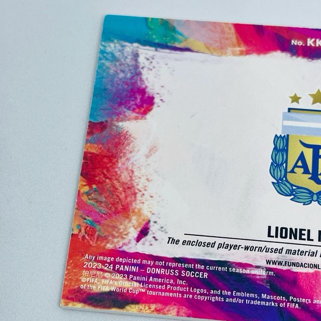 Patch - player-worn - Lionel Messi - Argentina-