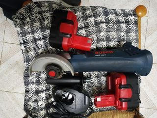 Radial amoladora de batería Bosch 14,4v