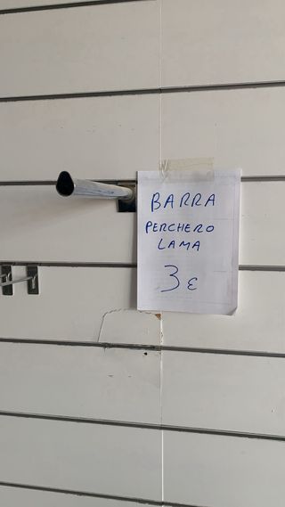PERCHERO BARRA REDONDO 
