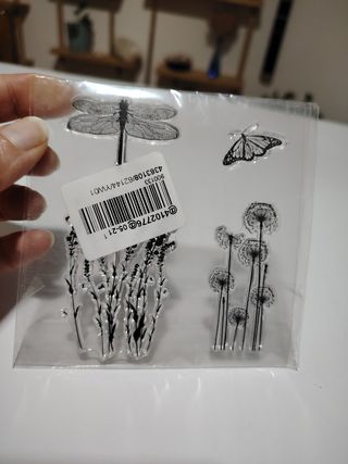 timbri in silicone per scrapbooking fiori 