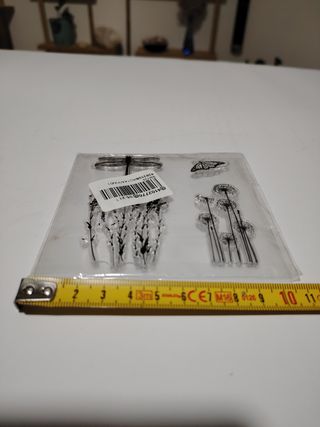 timbri in silicone per scrapbooking fiori 