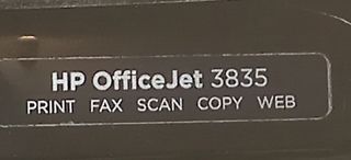 Impresora-escaner HP ofice Jet 3835
