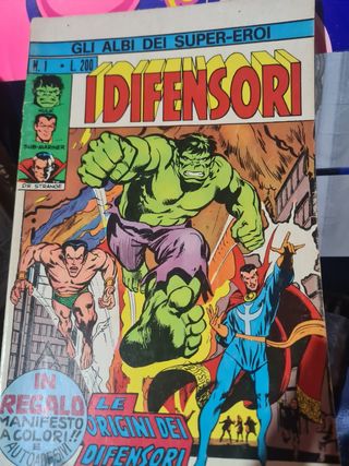 Fumetti i difensori 1-5-14-28